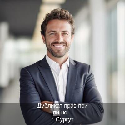 Получить права в г. Сургут (Дубликат прав при лишении купить в Сургуте — Минуя сдачу экзаменов) - инструктор Игорь 92